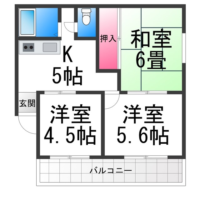 リオーラ堺の間取り