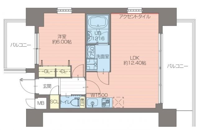 プレジオ御幣島の間取り