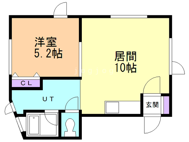 マーシャルパレスＢの間取り