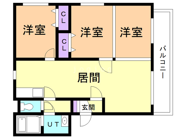 グランドソレイユの間取り