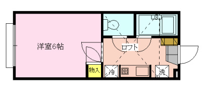 アップルハウス紫竹山の間取り