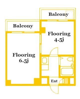 ランドフォレストＭ川崎新町の間取り