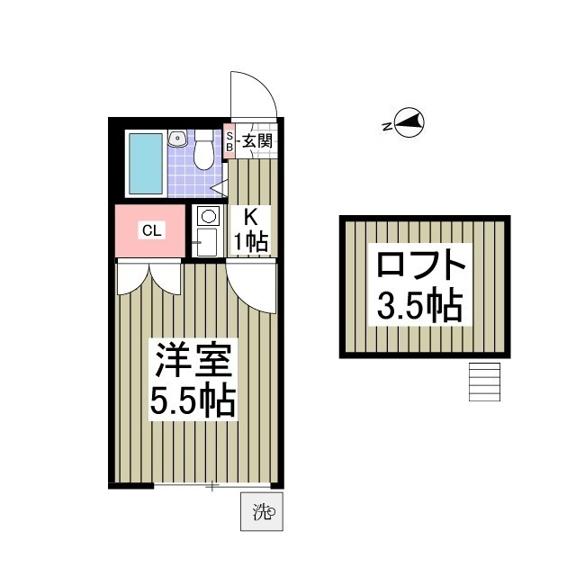 セフィール北柏の間取り