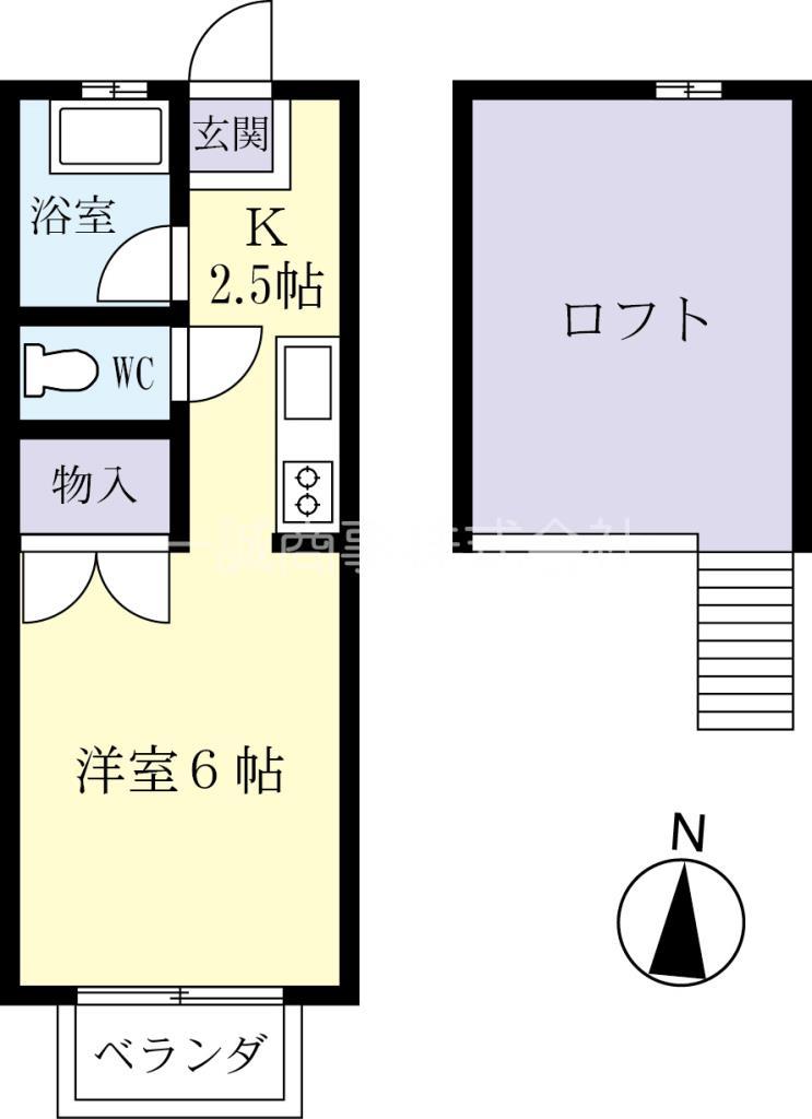 ヒルズボックス３番館の間取り