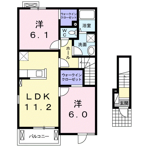 ｆｒａｎｃIIの間取り