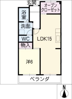 スカイ友の間取り