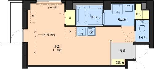 【PIKO　三島市賃貸マンションの間取り】