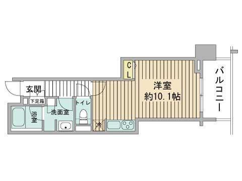 プライムアーバン札幌リバーフロントの間取り