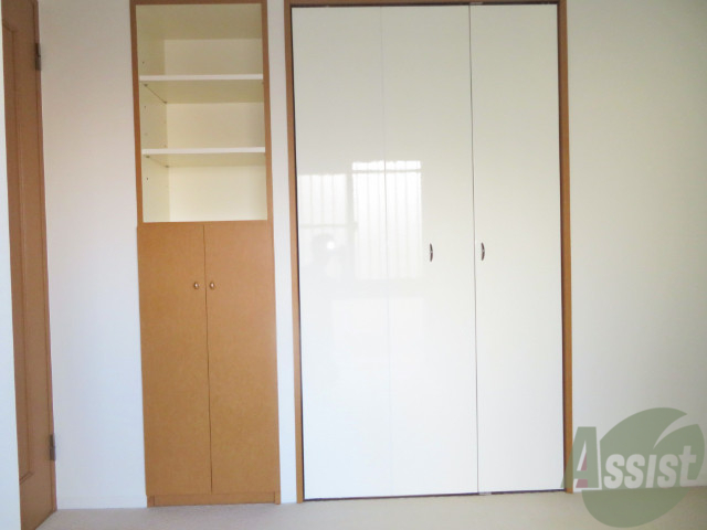 収納　孤立した収納スペースで、とても使いやすいですよ。