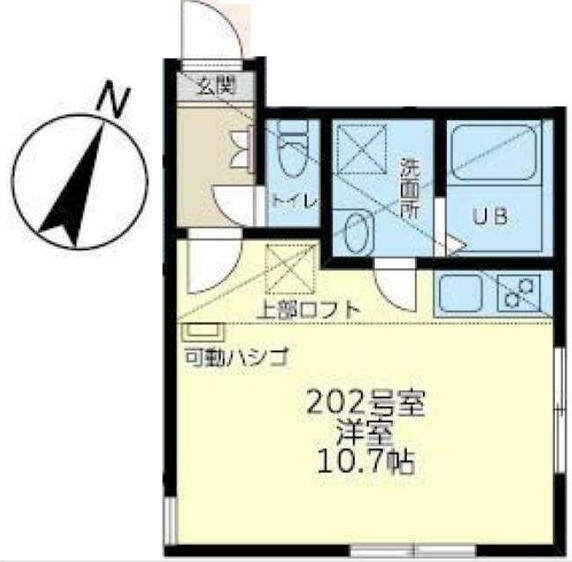 ユナイト大船ウィステリアの間取り