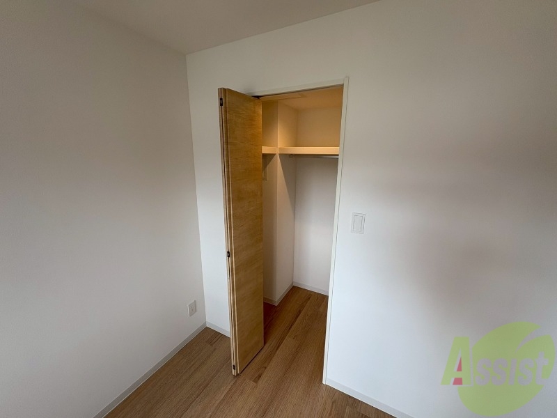 収納　収納もバッチリあるのでお部屋が片付きますよ！