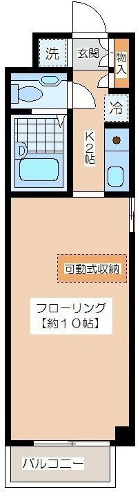 北沢スタディオスの間取り