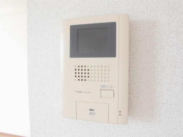 セキュリティ　モニターホンでセキュリティばっちり！