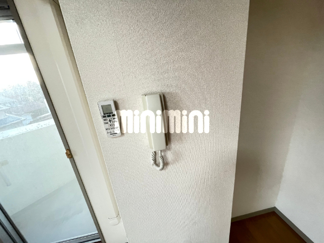 セキュリティ　インターホンで来訪者をしっかりチェックできます。