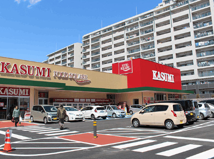 スーパー　カスミフードスクエアゆりのき台店（スーパー）まで1249m