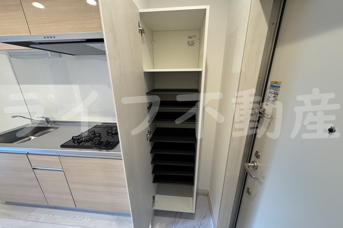 収納　大きなスペースがあり、収納には困りません