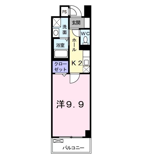 プティネージュの間取り写真
