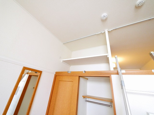 収納　ちょっとした収納スペースも充実しています