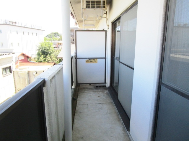 バルコニー　２Ｆから