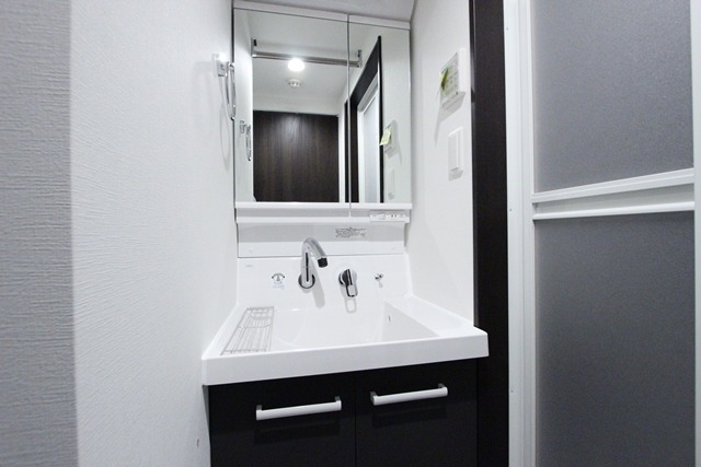 洗面設備　シャワードレッサー付きです！