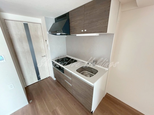 キッチン　ガス3口システムキッチン♪