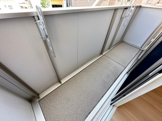 バルコニー　※別部屋の写真です