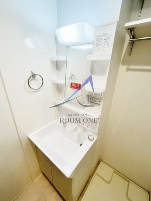洗面設備　洗面台です。