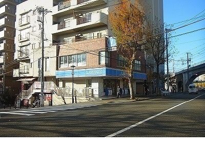 コンビニ　ローソン灘北通店様（コンビニ）まで800m