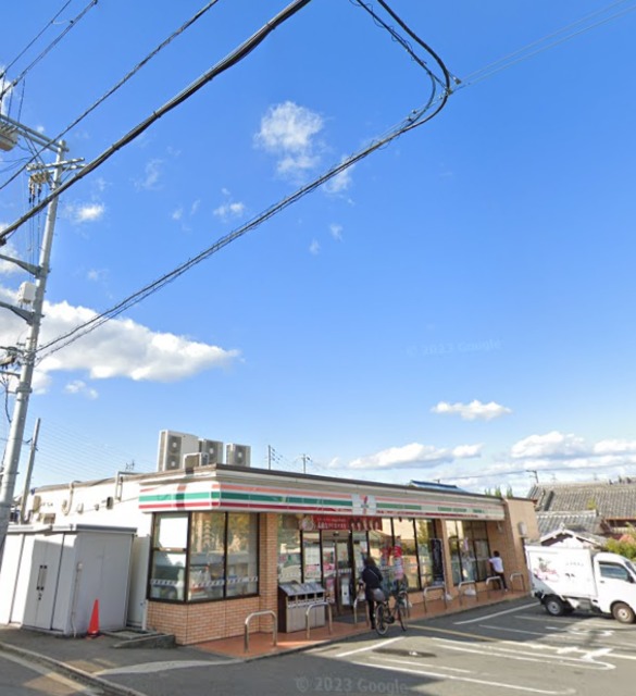 コンビニ　セブンイレブン東大阪善根寺町3丁目店（コンビニ）まで543m