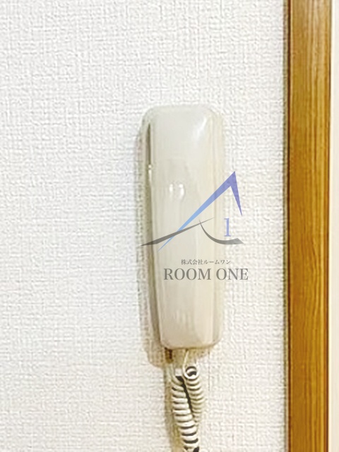 セキュリティ　インターホンです。