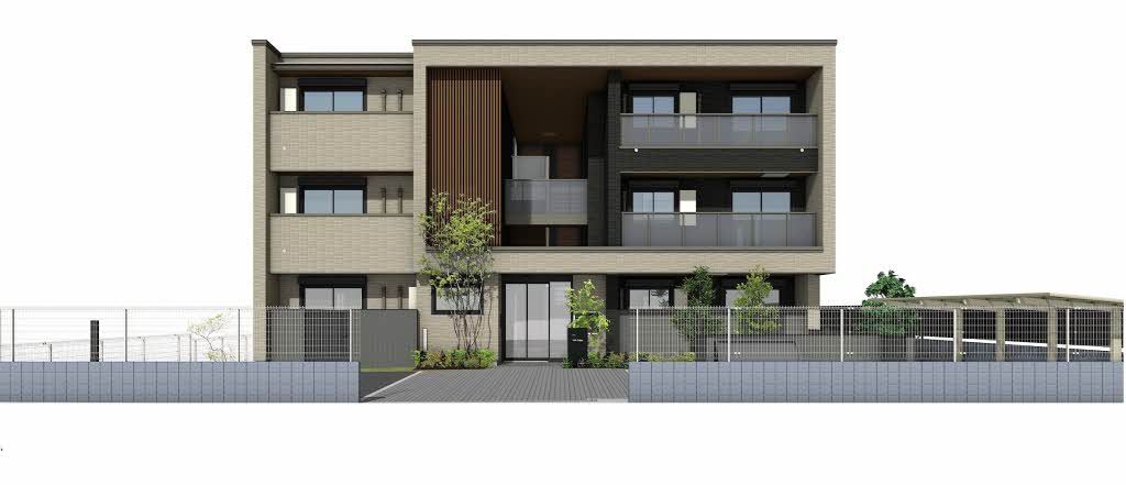 建物外観　完成予想図