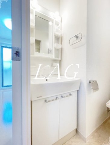 洗面設備　洗面台です。