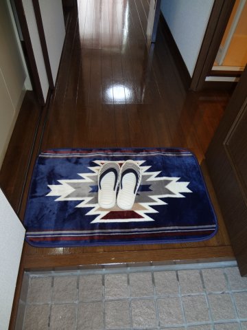 玄関　落ち着いた玄関です