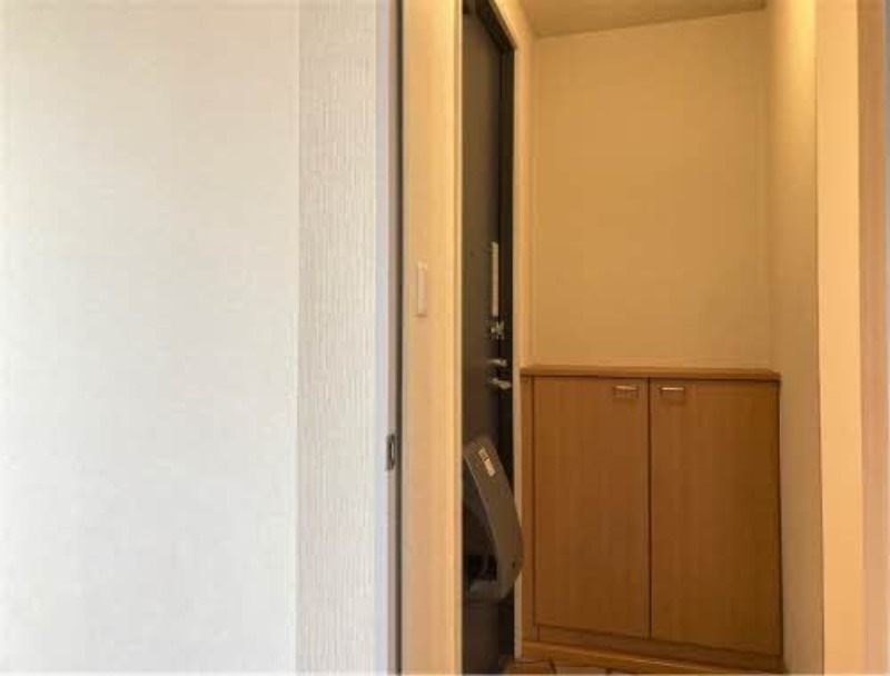 玄関　シューズボックス