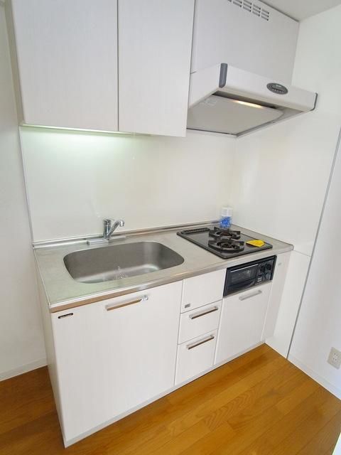 キッチン　♪ガスコンロ２口付きのシステムキッチン♪