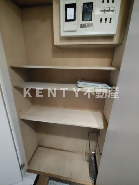 収納　大きなスペースがあり、収納には困りません