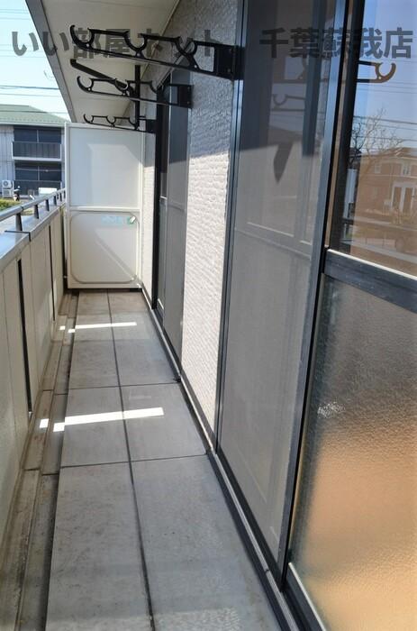 バルコニー　バルコニーがあります