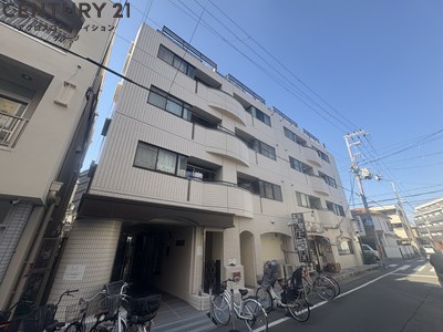 建物外観　エレベータ付きで、ベビーカーや重い荷物があっても便利！