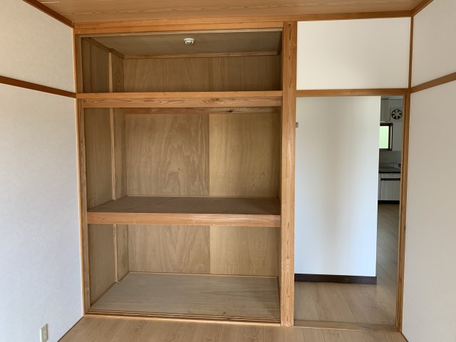 収納　大きなスペースがあり、収納には困りません