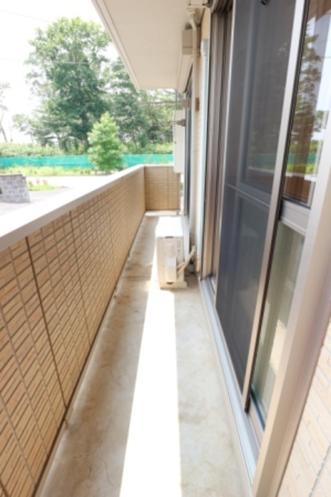 バルコニー　バルコニーがあります