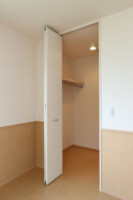 収納　十分な収納スペースがあります