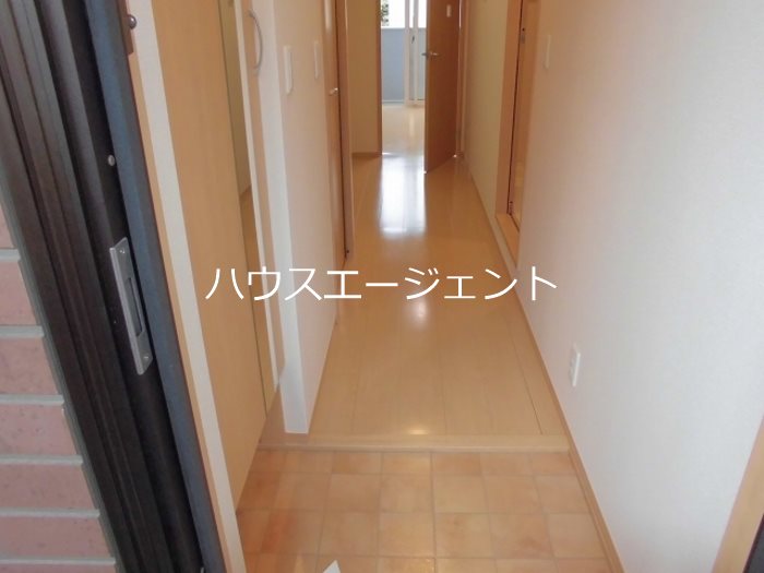 玄関　玄関杯ってすぐ洋室ではないのが良し。※写真は別号室。