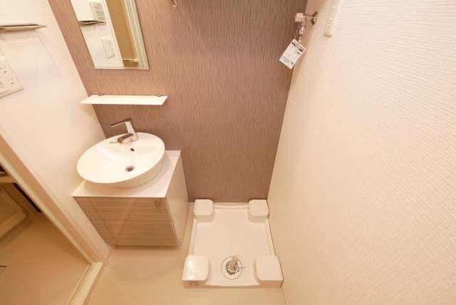 その他設備　洗濯機置き場です