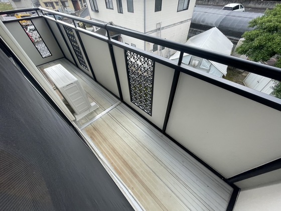 バルコニー　※別号室の写真です