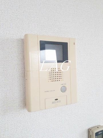 セキュリティ　モニター付きインターホンです。