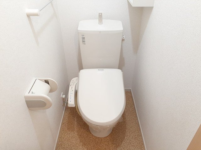 トイレ　ゆったりとした空間のトイレです