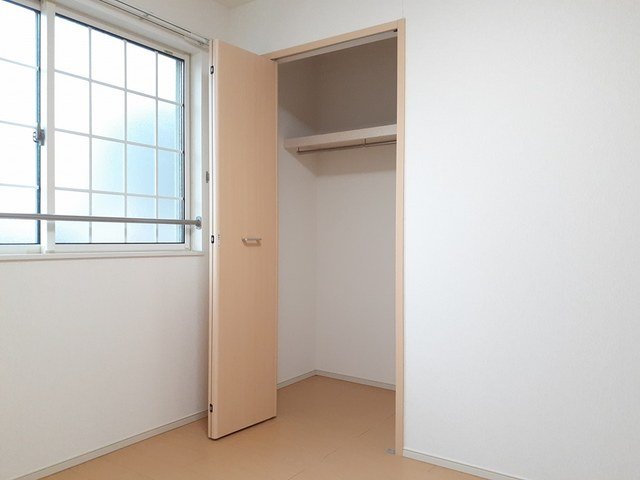 収納　たっぷりとした収納スペースです