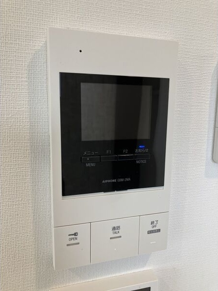 セキュリティ　モニター付きインターホン