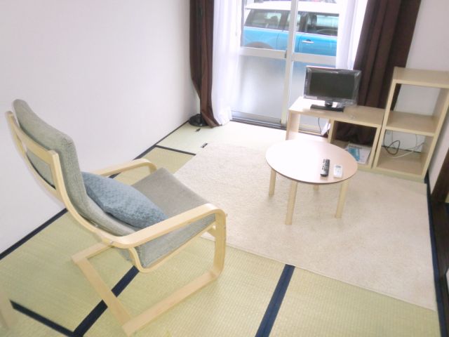 眺望　お洒落な家具家電付きです。