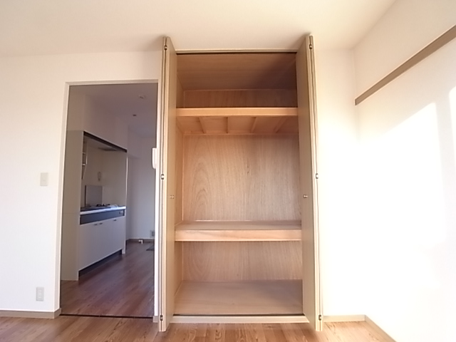 収納　収納があります